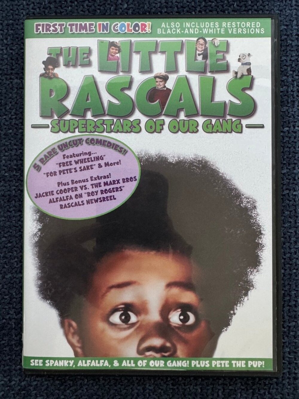 THE LITTLE RASCALS DVD Episodes Legend Films Color 2007 B&W 1930-40s